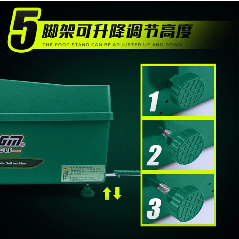 Golf Ball Dispenser, No Power/No Electricity Required, Semi-Automatic Golf Ball Dispenser, Golf Training Aids.