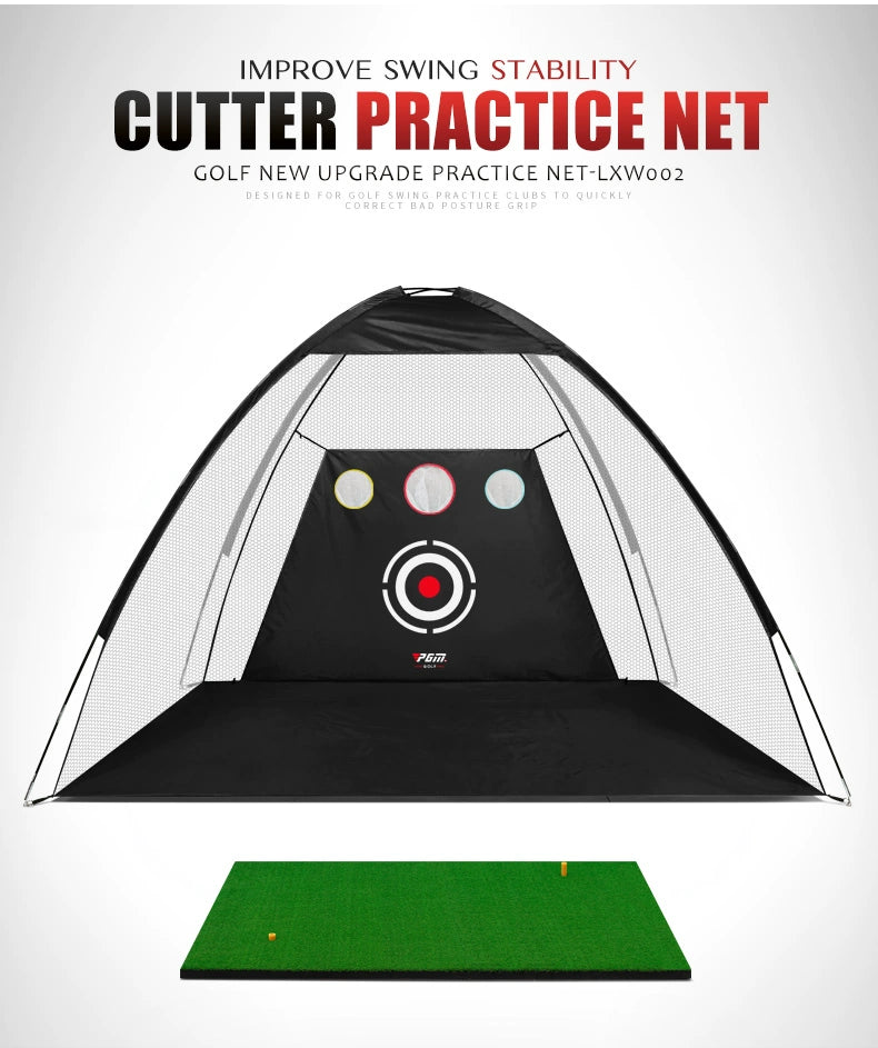 PGM Simulator Golf Mat Golf Set