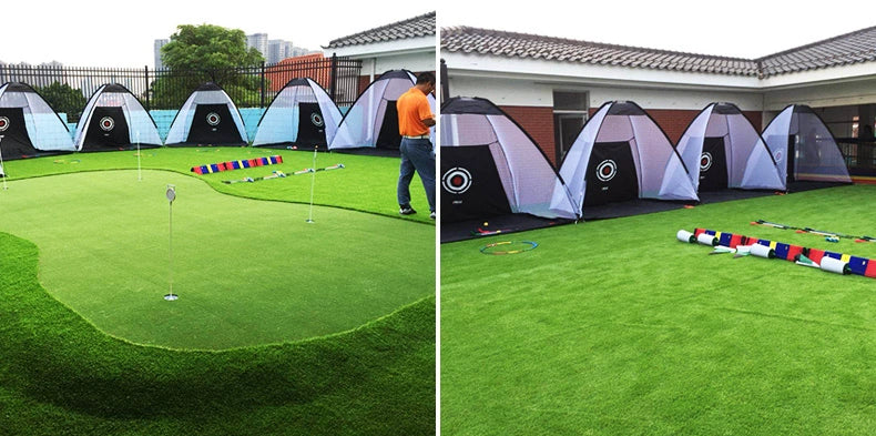 PGM Simulator Golf Mat Golf Set