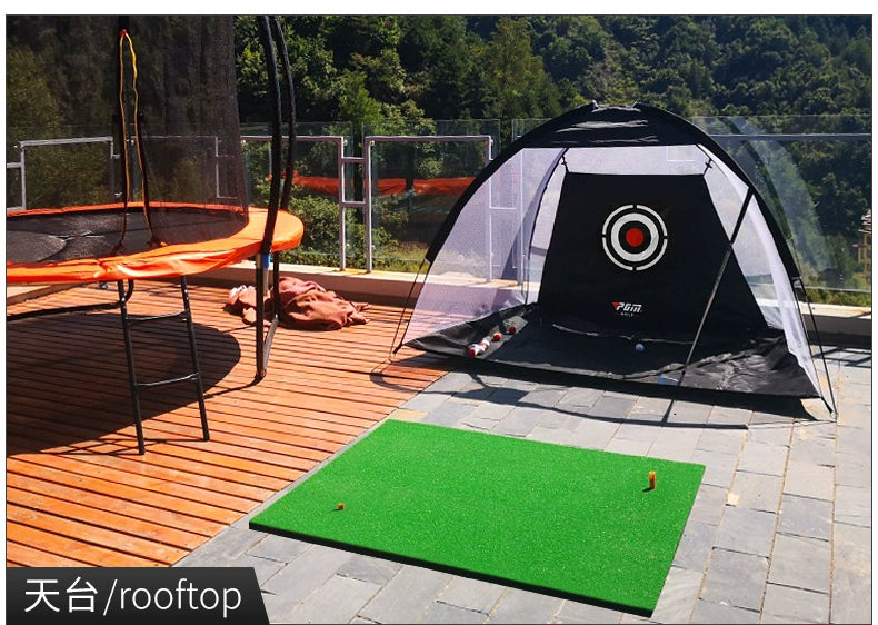 PGM Simulator Golf Mat Golf Set