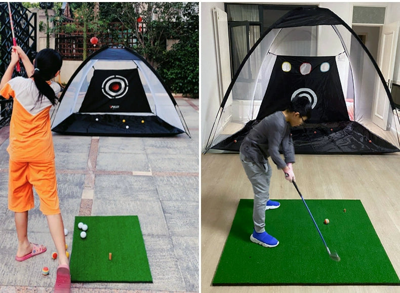 PGM Simulator Golf Mat Golf Set