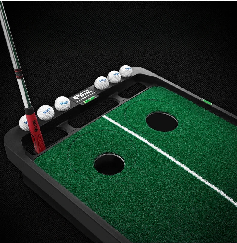 Alfombrilla de golf PGM para minigolf, green de golf, entrenador de putter de golf de calle, alfombra ajustable para práctica de putter en interiores TL010