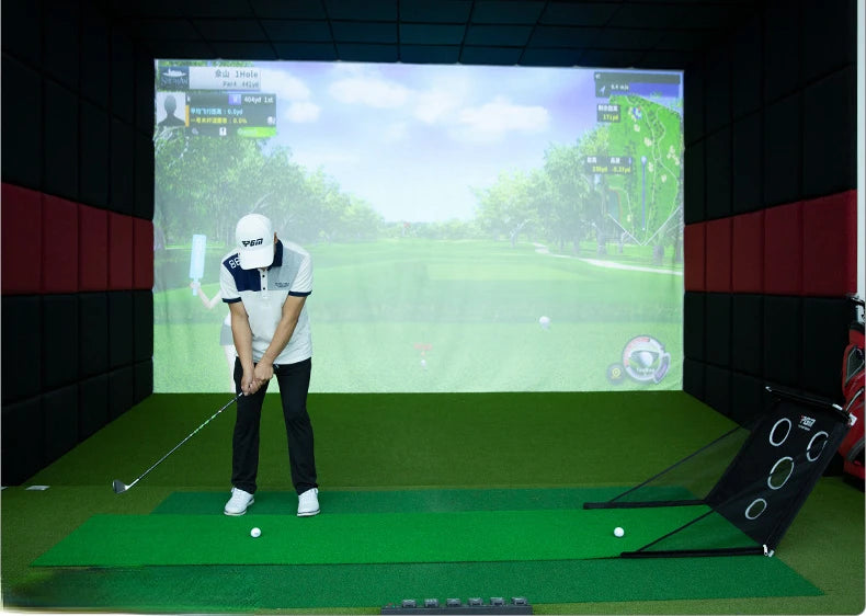 PGM - Putter de golf multifunción para interiores, minicolchoneta de práctica para entrenamiento en casa, manta de ejercicios, material de entrenamiento de golf TL033