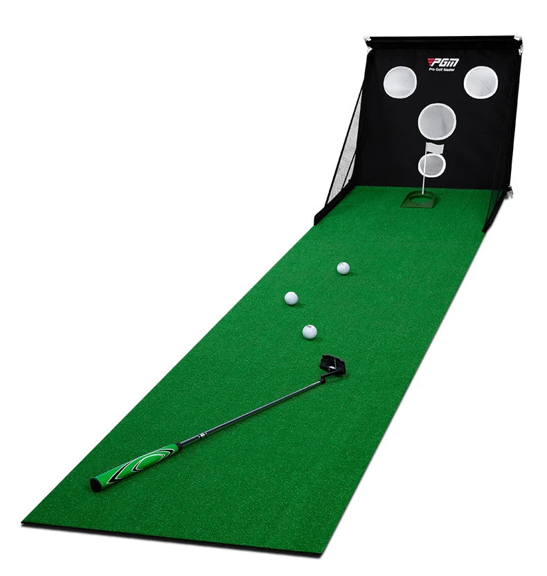 PGM - Putter de golf multifunción para interiores, minicolchoneta de práctica para entrenamiento en casa, manta de ejercicios, material de entrenamiento de golf TL033