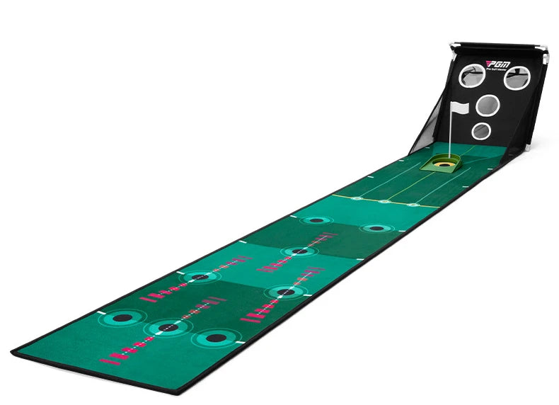 PGM - Putter de golf multifunción para interiores, minicolchoneta de práctica para entrenamiento en casa, manta de ejercicios, material de entrenamiento de golf TL033