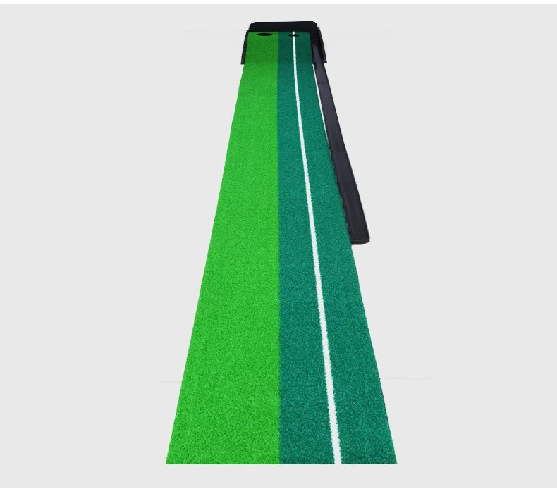PGM Portable Golf Putting Mat – Indoor and Outdoor Practice Surface with True Roll and Non-Slip Base