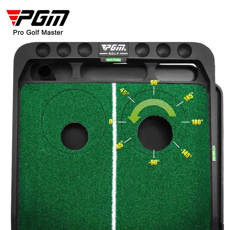Alfombrilla de golf PGM para minigolf, green de golf, entrenador de putter de golf de calle, alfombra ajustable para práctica de putter en interiores TL010