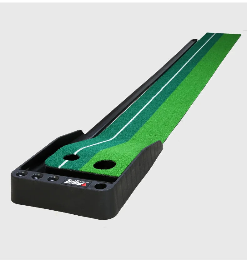 PGM Portable Golf Putting Mat – Indoor and Outdoor Practice Surface with True Roll and Non-Slip Base