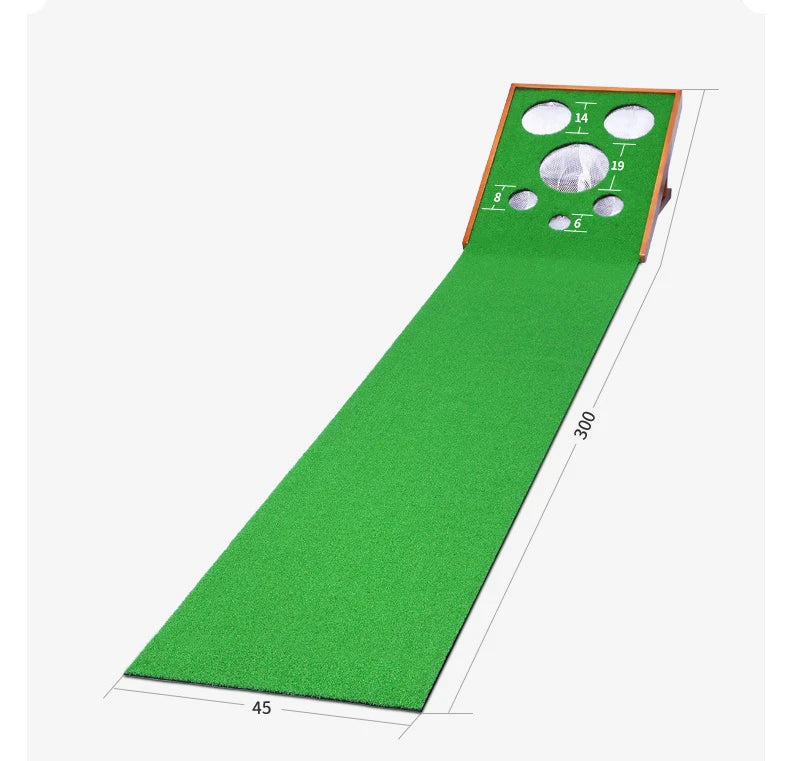 PGM - Putter de golf multifunción para interiores, minicolchoneta de práctica para entrenamiento en casa, manta de ejercicios, material de entrenamiento de golf TL033
