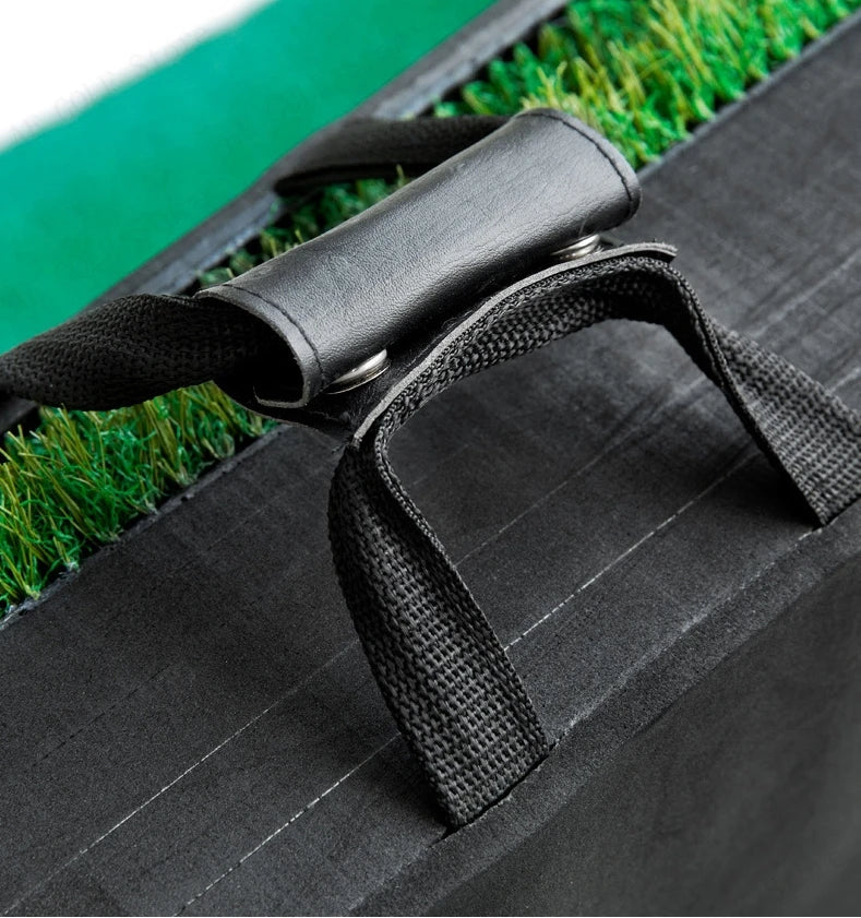 Almohadilla de impacto en pendiente de golf PGM, plegable, para practicar swing, almohadillas de pendiente alta y baja, suministros para principiantes de golf DJD041