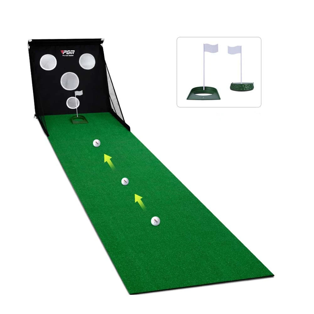 PGM - Putter de golf multifunción para interiores, minicolchoneta de práctica para entrenamiento en casa, manta de ejercicios, material de entrenamiento de golf TL033