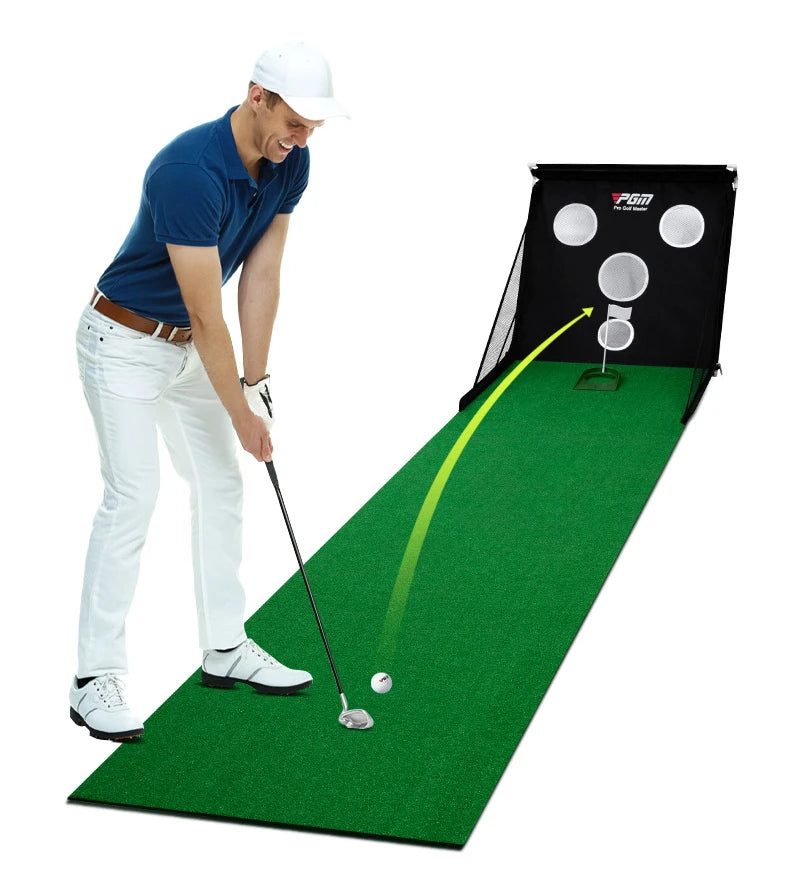 PGM - Putter de golf multifunción para interiores, minicolchoneta de práctica para entrenamiento en casa, manta de ejercicios, material de entrenamiento de golf TL033