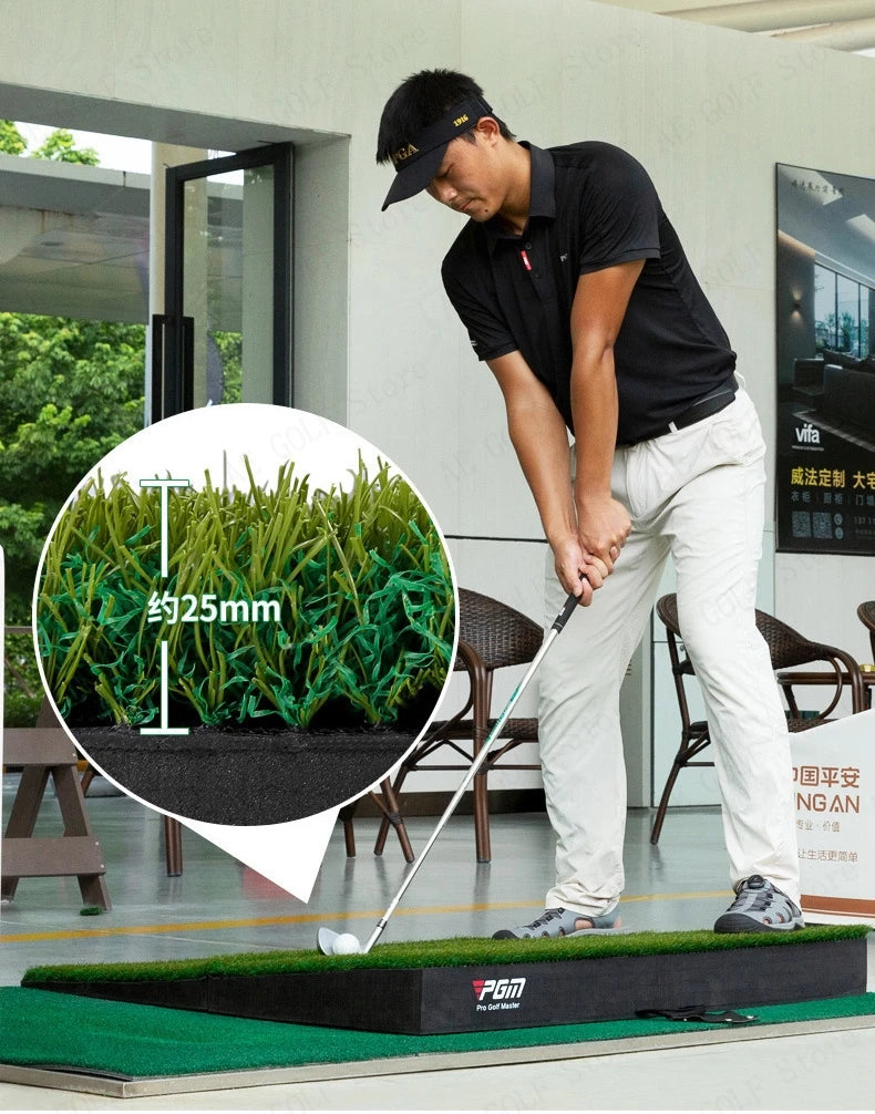 Almohadilla de impacto en pendiente de golf PGM, plegable, para practicar swing, almohadillas de pendiente alta y baja, suministros para principiantes de golf DJD041