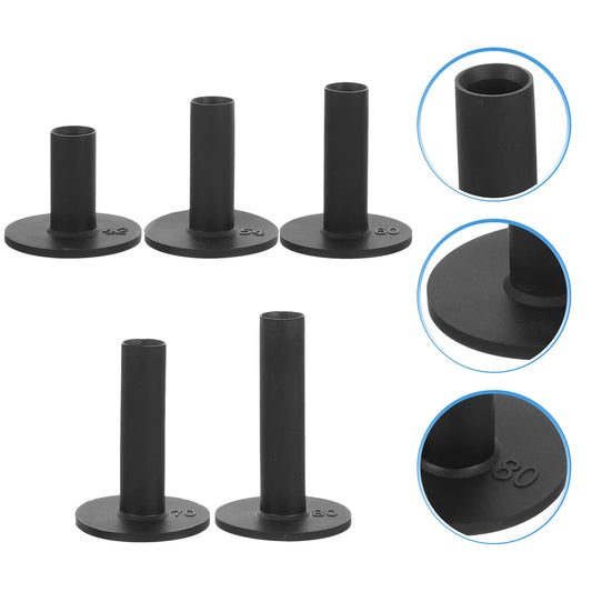 5-Pack Rubber Golf Tees for Practice Mats – Durable Driving Range Tee Set