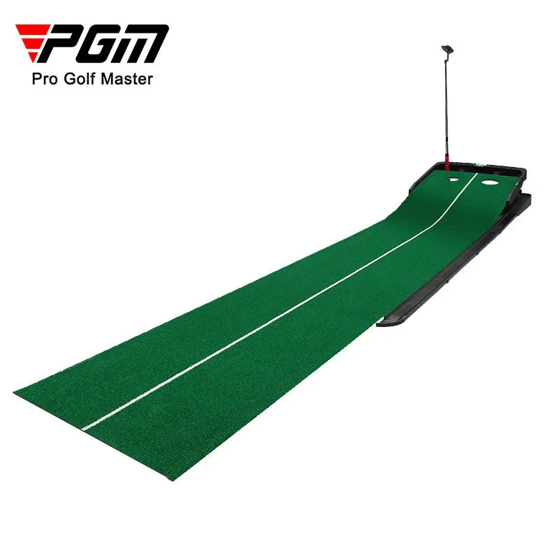 Alfombrilla de golf PGM para minigolf, green de golf, entrenador de putter de golf de calle, alfombra ajustable para práctica de putter en interiores TL010