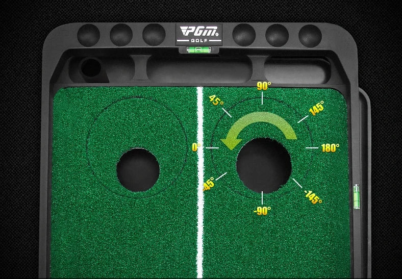 Alfombrilla de golf PGM para minigolf, green de golf, entrenador de putter de golf de calle, alfombra ajustable para práctica de putter en interiores TL010