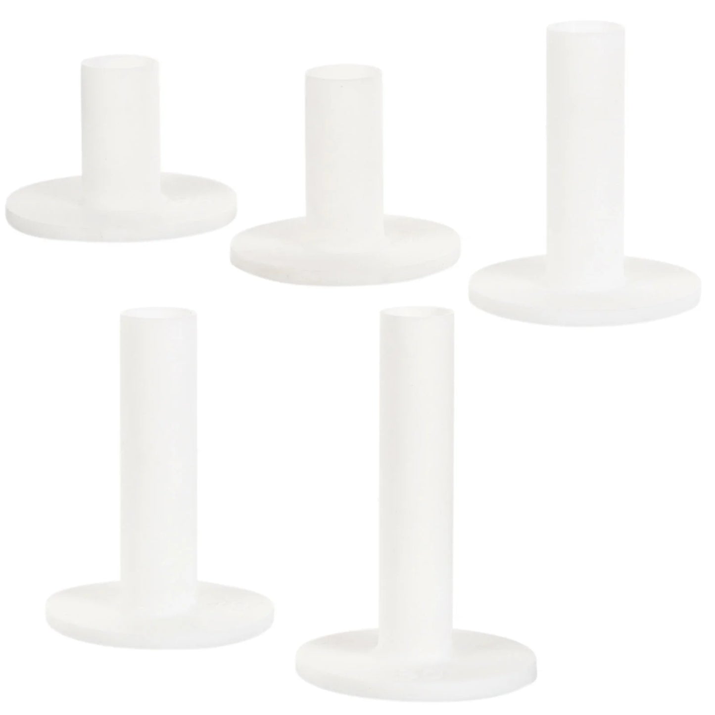 5-Pack Rubber Golf Tees for Practice Mats – Durable Driving Range Tee Set