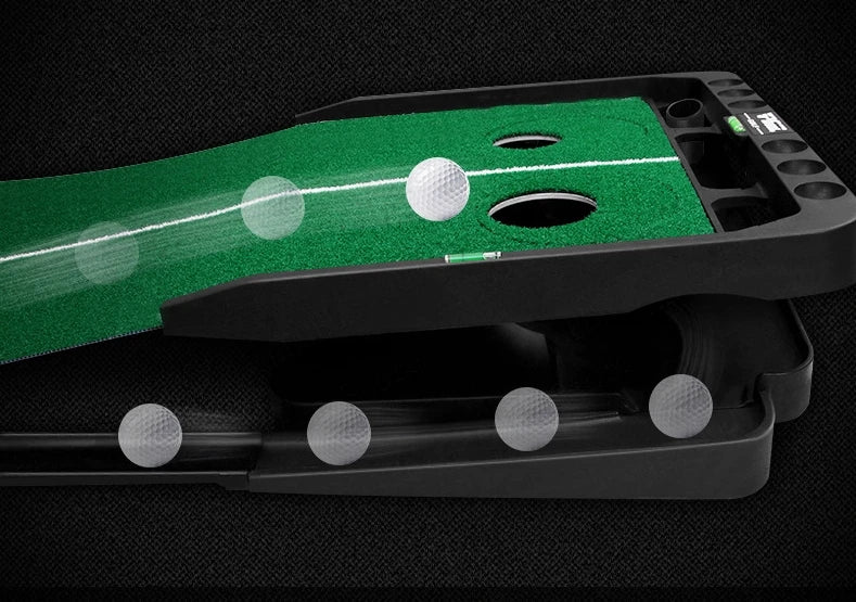 Alfombrilla de golf PGM para minigolf, green de golf, entrenador de putter de golf de calle, alfombra ajustable para práctica de putter en interiores TL010