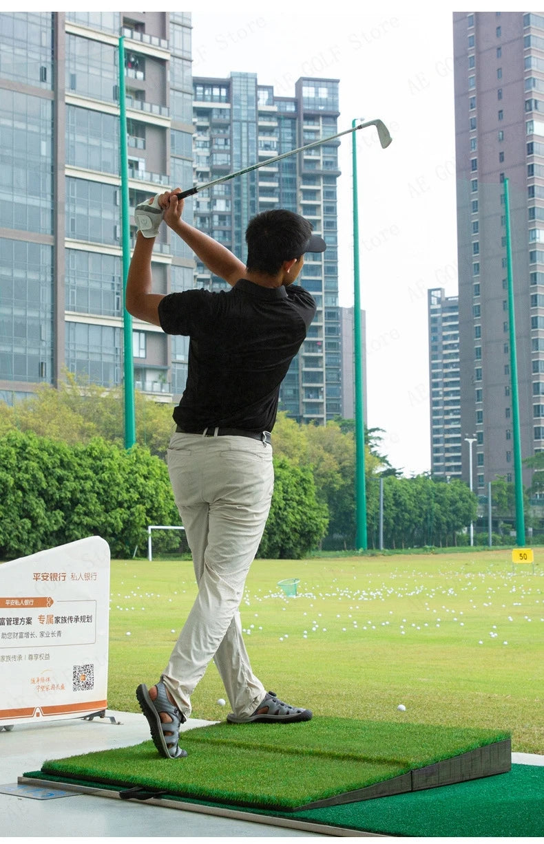 Almohadilla de impacto en pendiente de golf PGM, plegable, para practicar swing, almohadillas de pendiente alta y baja, suministros para principiantes de golf DJD041