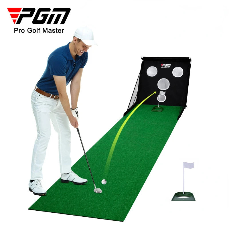PGM - Putter de golf multifunción para interiores, minicolchoneta de práctica para entrenamiento en casa, manta de ejercicios, material de entrenamiento de golf TL033
