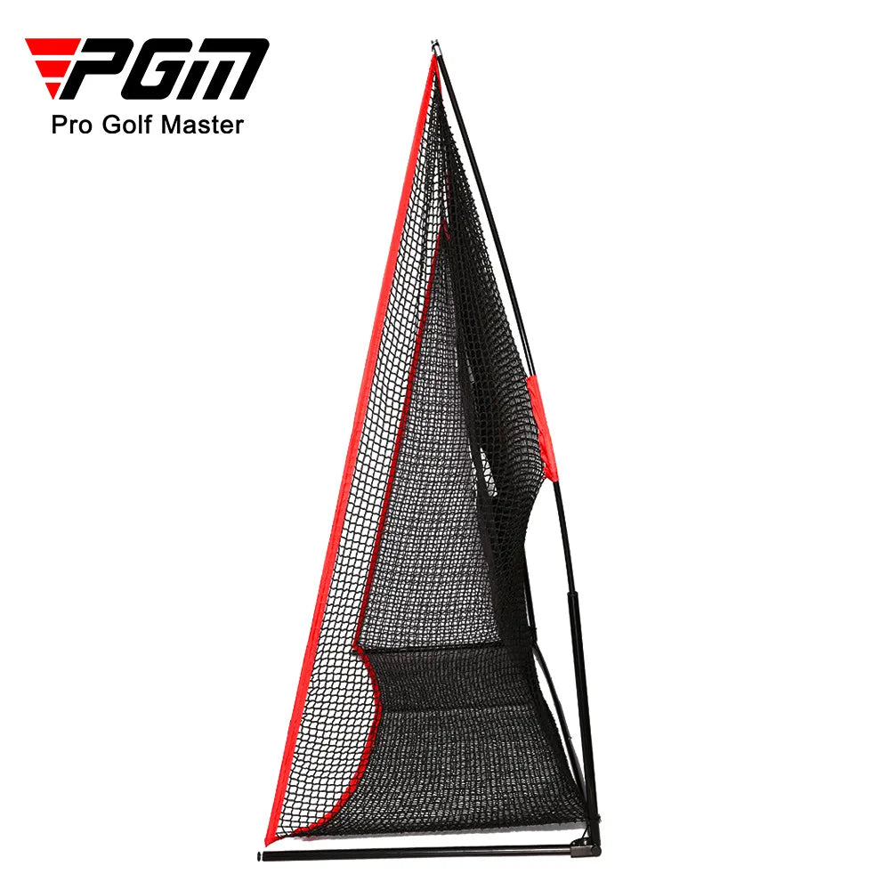 PGM - Juego de soporte para red de golf grande de 3 m, soporte para estante, multifunción, para interior y exterior, accesorios de práctica de corte y chipping LXW023