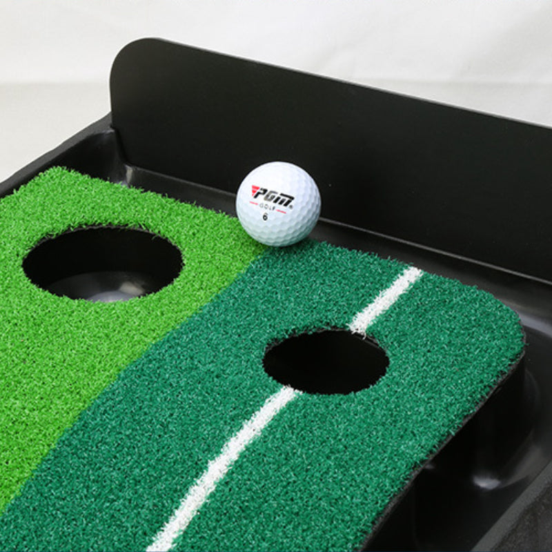 PGM Portable Golf Putting Mat – Indoor and Outdoor Practice Surface with True Roll and Non-Slip Base